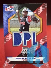 2021 Elite Extra Edition #DPLM–ER Edwin Rosario Jersey Patch